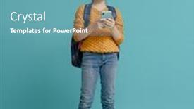  Presentation with back school - PPT layouts having back-to-school-and-happy background and a teal colored foreground