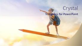  Presentation with imagination - Presentation design enhanced with back-to-school-happy-cute background and a lemonade colored foreground