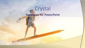  Presentation with child development - Beautiful PPT layouts featuring back-to-school-happy-cute backdrop and a lemonade colored foreground