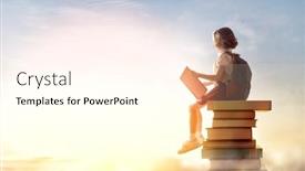  Presentation with education cute - PPT layouts featuring back-to-school-happy-cute background and a cream colored foreground