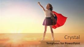  Presentation with back school education - Presentation theme with back-to-school-happy-cute background and a yellow colored foreground