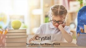  Presentation with back school - Audience pleasing slides consisting of back to school happy cute backdrop and a coral colored foreground