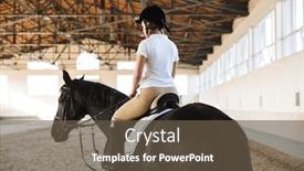  Presentation with area - Amazing theme having back-view-image-of-young backdrop and a tawny brown colored foreground