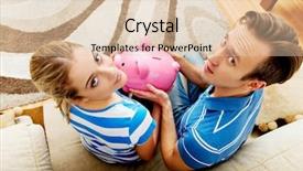  Presentation with bank kredit - Amazing slides having back view of couple sitting backdrop and a lemonade colored foreground