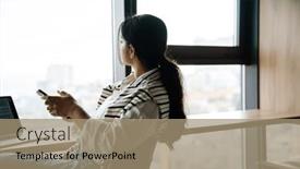  Presentation with indian woman - 