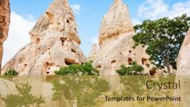  Presentation with fairy - Slides with back-view-of-young-woman background and a yellow colored foreground