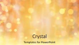  Presentation with gold bokeh - Audience pleasing presentation consisting of  backdrop and a  colored foreground