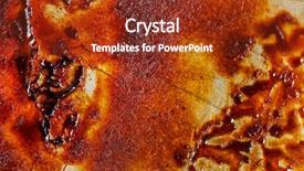  Presentation with baking - Slides having backdrop food oil - dirty oven baking tray background and a tawny brown colored foreground