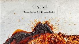  Presentation with dirt dirt texture dirty - Cool new presentation theme with backdrop food oil - dirty oven baking tray backdrop and a  colored foreground