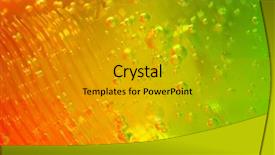  Presentation with jelly - Slides with backdrop food oil - jelly background background and a  colored foreground