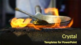  Presentation with chinese food - Beautiful presentation theme featuring backdrop food oil - preparing a chinese meal backdrop and a wine colored foreground