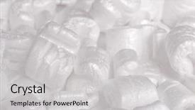  Presentation with watercolor paper texture white art - Theme having backdrop keywords - white insulating chips texture useful background and a light gray colored foreground