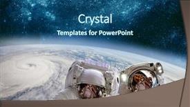  Presentation with typhoon - Colorful PPT layouts enhanced with backdrop of the planet earth backdrop and a ocean colored foreground