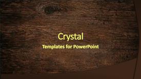  Presentation with texture - Theme having background - dark brown wooden texture background and a tawny brown colored foreground