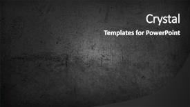  Presentation with dark - Slide set consisting of background - dark grunge textured wall closeup background and a dark gray colored foreground