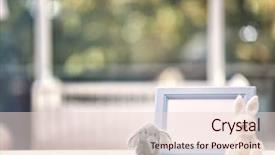  Presentation with kids room children smile - Slide deck with elephants light background - interior details of children's room background and a lemonade colored foreground