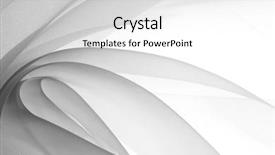  Presentation with wave - PPT theme consisting of background - soft black chiffon with curve background and a white colored foreground