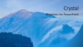  Presentation with munnar - PPT layouts enhanced with background - sunrise and tea plantation background and a light blue colored foreground