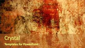  Presentation with texture - Theme consisting of background - texture stucco of ochre background and a  colored foreground