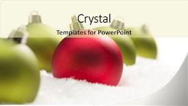  Presentation with snow flakes - PPT theme having background- great for a base background and a  colored foreground