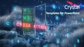  Presentation with virus hpv causes warts - Presentation design consisting of background against view of cloud background and a ocean colored foreground