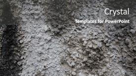  Presentation with texture - PPT theme consisting of background-and-texture-concept-close background and a dark gray colored foreground