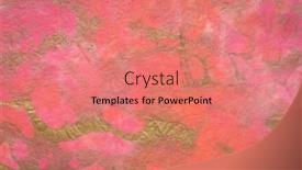  Presentation with fibers - Theme having background-and-texture-of-colorful background and a  colored foreground