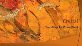  Presentation with fibers - Theme consisting of background-and-texture-of-colorful background and a  colored foreground