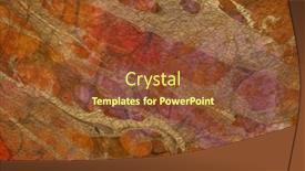  Presentation with fibers - Presentation theme having background-and-texture-of-colorful background and a tawny brown colored foreground