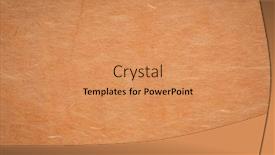  Presentation with yellow paper - PPT theme enhanced with bark of the mulberry tree background and a coral colored foreground