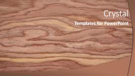  Presentation with wood texture - Slides having background-and-texture-of-wood background and a coral colored foreground