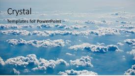  Presentation with aviation - Slides consisting of background aviation - sky background and a  colored foreground