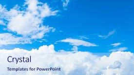  Presentation with blue weather vane - Audience pleasing presentation consisting of background aviation - sunshine view blue backdrop and a light blue colored foreground