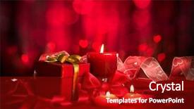  Presentation with valentine - Amazing PPT theme having background beautiful valentine card art backdrop and a crimson colored foreground