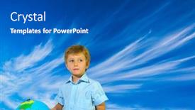  Presentation with mental - Cool new presentation theme with background-blue-sky-and-light backdrop and a dark gray colored foreground