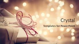  Presentation with eco paper - Amazing PPT layouts having background christmas time vintage mood backdrop and a lemonade colored foreground