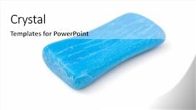  Presentation with soap - Presentation theme featuring background clipping path household use background and a  colored foreground