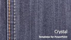  Presentation with texture jeans texture denim - Cool new slides with background closeup of jeans backdrop and a dark gray colored foreground