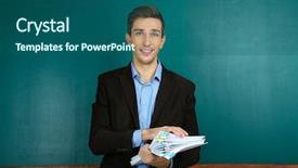  Presentation with chalkboard - Audience pleasing presentation design consisting of two of the diary backdrop and a lemonade colored foreground