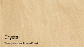  Presentation with beach - Colorful PPT layouts enhanced with background concept - sandy beach surface backdrop and a lemonade colored foreground