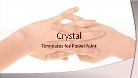  Presentation with joints - Amazing slide deck having background concept of orthopedist attendance backdrop and a lemonade colored foreground