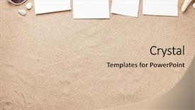  Presentation with space travel - Slides enhanced with background concept with sunglasses seashell background and a lemonade colored foreground