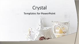  Presentation with candle christmas - PPT theme enhanced with background copy space christmas template background and a  colored foreground