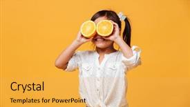  Presentation with yellow orange - PPT layouts consisting of background covering eyes with orange background and a yellow colored foreground