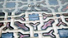  Presentation with cordoba - Slide set featuring background created by a tiled background and a light blue colored foreground