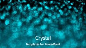  Presentation with background - Slide set featuring background defocused bokeh background abstract background and a ocean colored foreground