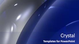  Presentation with blue - Presentation design featuring background elektronika - blue ball 01 background and a navy blue colored foreground