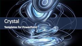  Presentation with cables wires electric wireing - Beautiful slide set featuring background elektronika - blue rings wires 01 backdrop and a  colored foreground