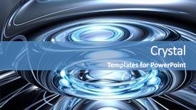  Presentation with ombre art abstract blue - Colorful presentation theme enhanced with background elektronika - blue wiredream 02 abstract backdrop and a teal colored foreground