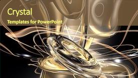  Presentation with cables wires electric wireing - Slide set having background elektronika - golden bronce wires 04 background and a tawny brown colored foreground